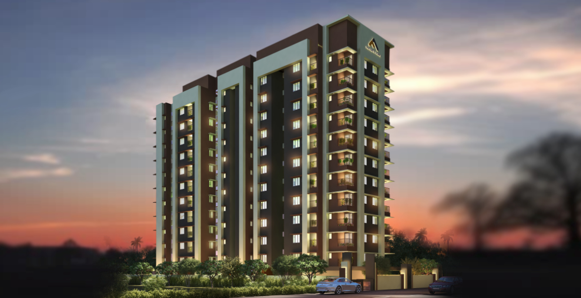 2 & 3 BHK Luxury Flats in Trivandrum | The Gardenia