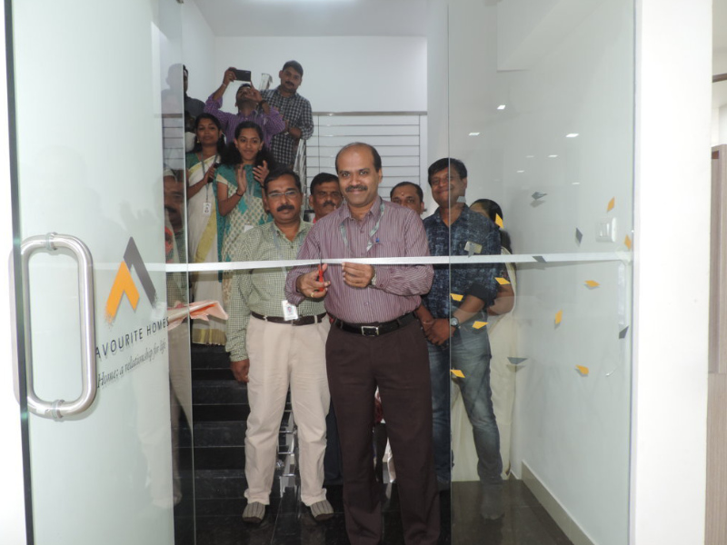 Martin Thomas E, Managing Director, Favourite Homes inaugurating the Spec-Studio at the corporate office